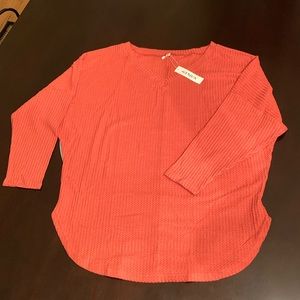 iGenjun Women’s V Neck Batwing Half Sleeve Shirt